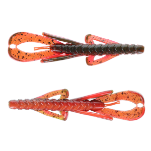 Image of Strike King Rage Hawg | Fire Pumpkin; 5 in.