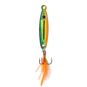 Image of Eurotackle T-Flasher Spoon | Fire Tiger; 1/8 oz.