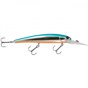 Image of Bandit Suspending Minnow Crankbait | Chrome Blue Back