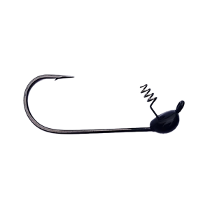 Image of Queen Tackle Shakey Head Jig | Black; 3/16 oz.