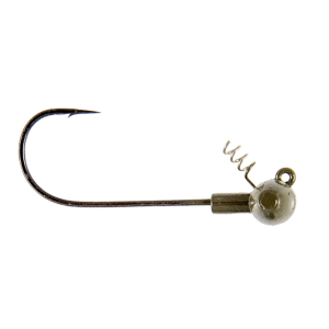 Image of Queen Tackle Hammer Shake Jig | Green Pumpkin; 5/8 oz.