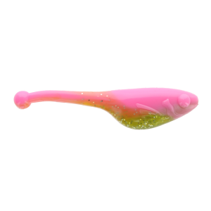 Image of Strike King Mr. Crappie Shadpole XL Soft Bait | Electric Chicken