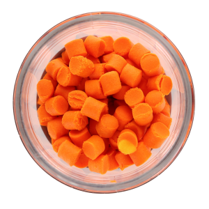 Image of Leland's Lures Crappie Magnet Slab Bites | Orange