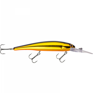 Image of Bandit Suspending Minnow Crankbait | Gold Black Back