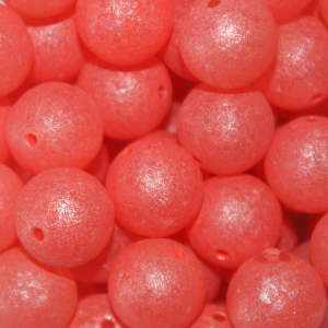 Image of TroutBeads | Pink Glow; 10 mm