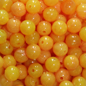 Image of TroutBeads | Egg Yolk; 10 mm
