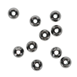 Image of Wapsi Tungsten Fly Tying Beads | Black Nickel; 3/32 in.