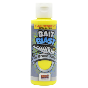 Image of Do-It Bait Blast Airbrush Paint | Yellow Chartreuse