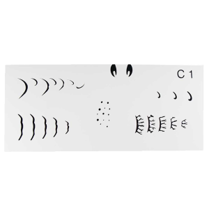 Image of Do-It Crawfish Airbrush Stencil | C1