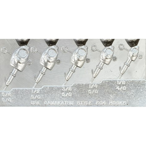 Image of Do-It Herring Head Underspin Jig Mold | 1/8, 1/4, 3/8, 1/2, 5/8 oz.