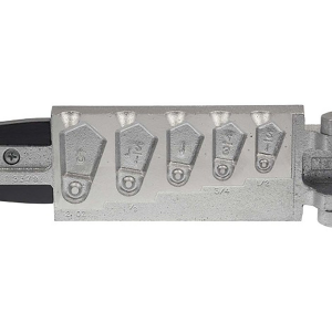 Image of Do-It Flat Bank Sinker Mold | 1/2, 3/4, 1, 1 1/2, 2 oz.