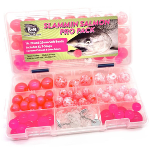 Image of BnR Tackle Soft Beads Slammin Salmon Pro Pack