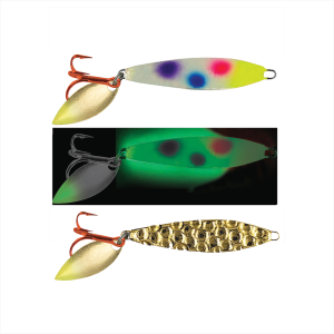 Image of Moonshine Two-Faced Shiver Spoon | Glow Wonderbread; 1/12 oz.