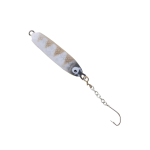 Image of Hali Sukkula Jig | Glow White-Gold Scale; 25 mm
