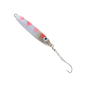 Image of Hali Sukkula Jig | Glow White-Orange Scale; 25 mm