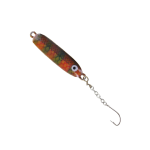 Image of Hali Sukkula Jig | Gold-Green Scale-Red Honeycomb; 25 mm