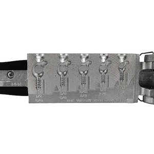 Image of Do-It Manic Mullet Jig Mold | 3/16, 1/4, 5/16, 3/8, 1/2 oz.