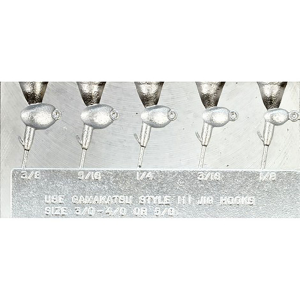 Image of Do-It Randy Howell Finesse Shakey Head Jig Mold | 1/8, 3/16, 1/4, 5/16, 3/8 oz.