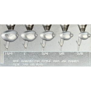 Image of Do-It Randy Howell Magnum Shakey Head Jig Mold | 3/8, 1/2, 3/4, 1, 1 1/4 oz.