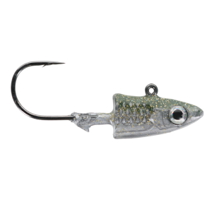 Image of Food Chain Main Course Jig Head | Emerald Shiner; 3/8 oz.
