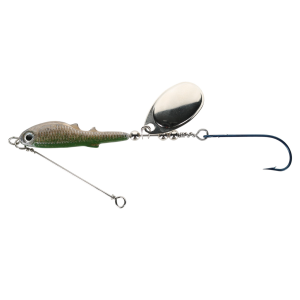 Image of Food Chain Bait Runner Spinner | Gravel Lizard; 1/4 oz.