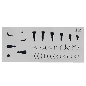 Image of Do-It Jerkbait Airbrush Stencil | J2