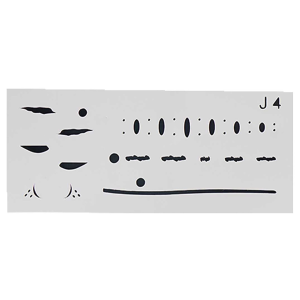 Image of Do-It Jerkbait Airbrush Stencil | J4