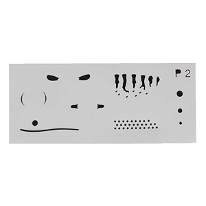 Image of Do-It Panfish Airbrush Stencil | P2