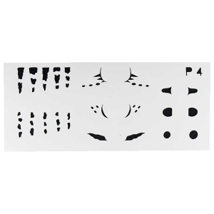 Image of Do-It Panfish Airbrush Stencil | P3