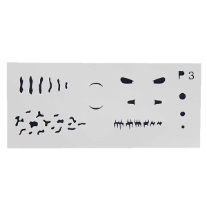 Image of Do-It Panfish Airbrush Stencil | P4