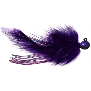 Image of Hawken AeroJig Twitching Jig | Black-Purple Body; 3/4 oz.