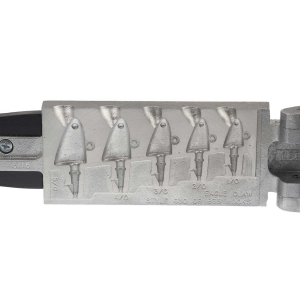 Image of Do-It Shad Head Jig Mold | 1/4, 3/8, 1/2, 3/4, 1 oz.