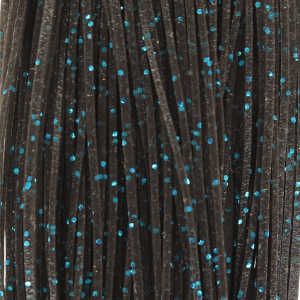 Image of Do-It Silicone Tabs - Glitter Flake Series | Black - Blue Flake