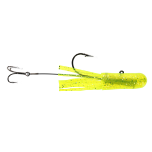 Image of Mission Tackle Rigged Lake Trout Tube | Chartreuse; 1 oz.