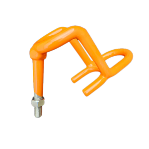 Image of Smackdown Original Rod Holders | Orange; 4 in.; Right-Hand Threaded