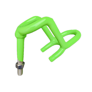 Image of Smackdown Original Rod Holders | Neon Green; 4 in.; Left-Hand Threaded