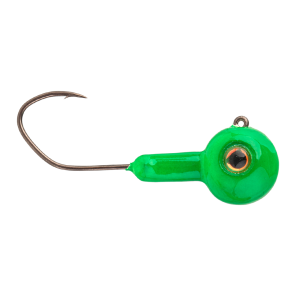 Image of Strike King Mr. Crappie Siletto XL Jig Head | Limetreuse; 1/8 oz.