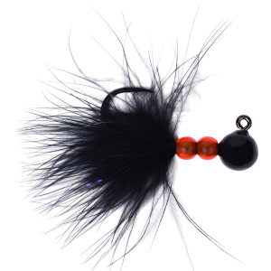 Image of Worden's Maxi Jig | Black; 1/16 oz.