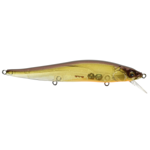 Image of Megabass Vision Oneten Jerkbait | Respect Series - GP Saffron; 4 1/3 in.