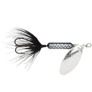 Image of Worden's Original Rooster Tail | Black; 1 oz.