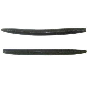 Image of Yamamoto Original Senko Worms | Green Pumpkin Black Flake Watermelon Black Flake Laminate; 6 in.