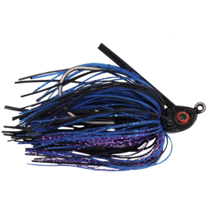 Image of Outkast JackPot Jig | Black/Blue/Purple; 1/4 oz.