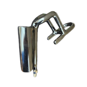 Image of Smackdown Pipe Rod Holder | Black; Left-Hand Threaded