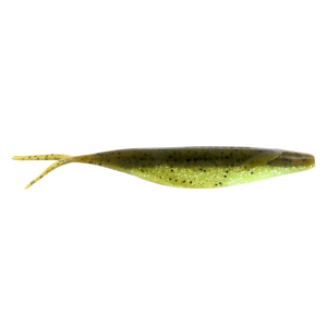 Image of Deps Sakamata Shad Heavy Weight Soft Jerkbait | Green Pumpkin Chartreuse; 5 in.