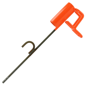 Image of Smackdown Bank Pipe Rod Holder | Orange