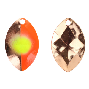 Image of Yakima Bait Mulkey's Mini Guide Flash Spinner Blades | Red Racer; 3.5