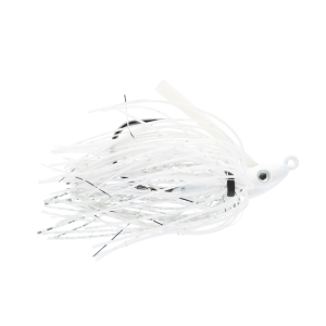 Image of Outkast Heavy Cover Pro Swim Jig | White Lightning; 1/4 oz.