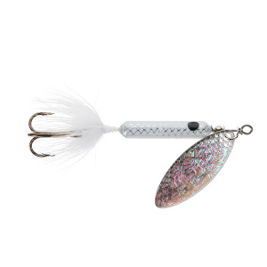 Image of Worden's Original Rooster Tail | Flash White; 3/8 oz.