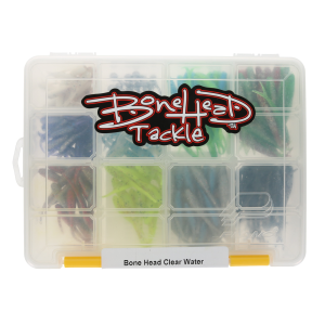 Bonehead Tackle Pack | Clear Water; 198 Piece