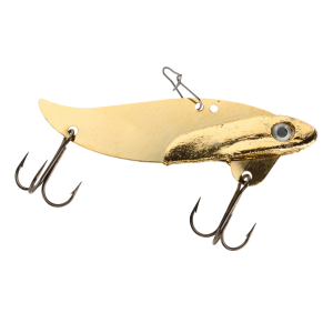 Image of Silver Buddy Blade Bait | Gold; 3/4 oz.